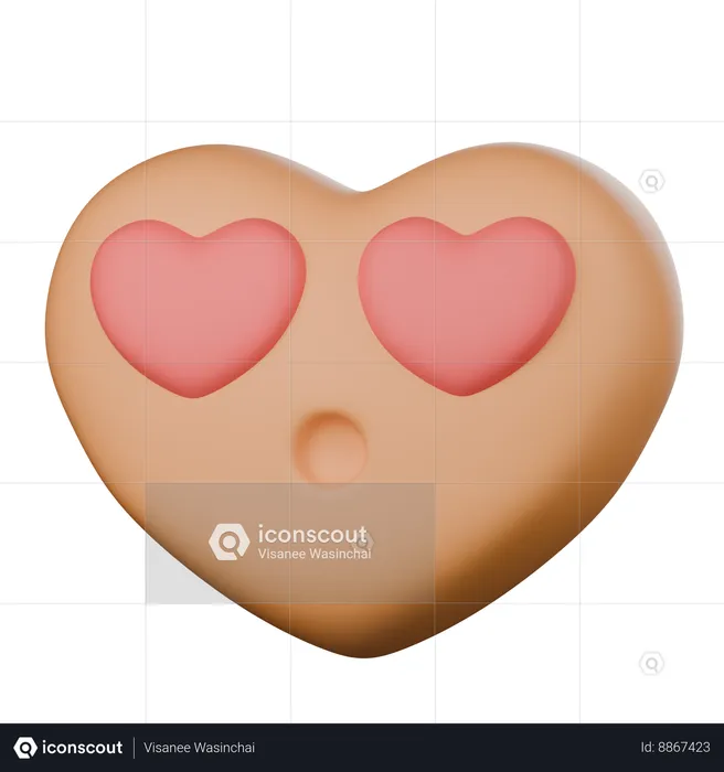 Heart Emoji  3D Icon