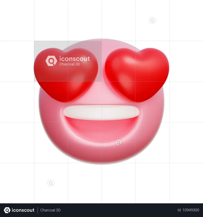 Heart Emoji  3D Icon