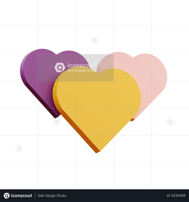 Heart Emoji  3D Illustration