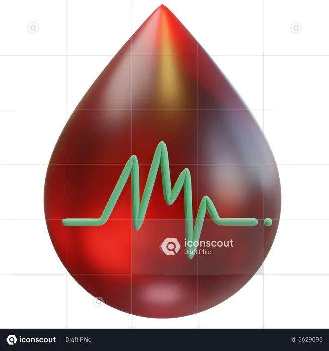 Hearthbeat  3D Icon