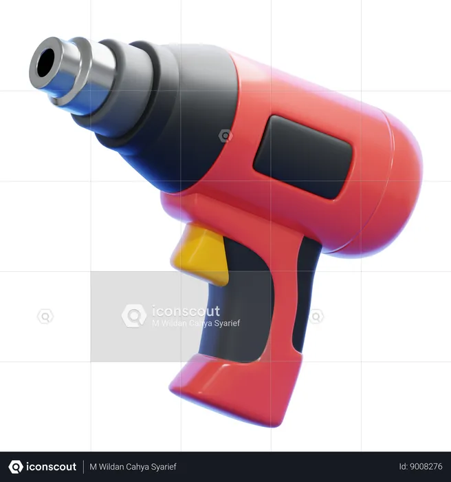 HEAT GUN  3D Icon