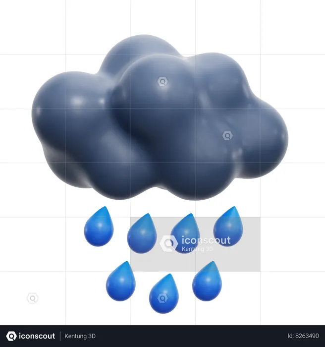 Heavy Rain  3D Icon