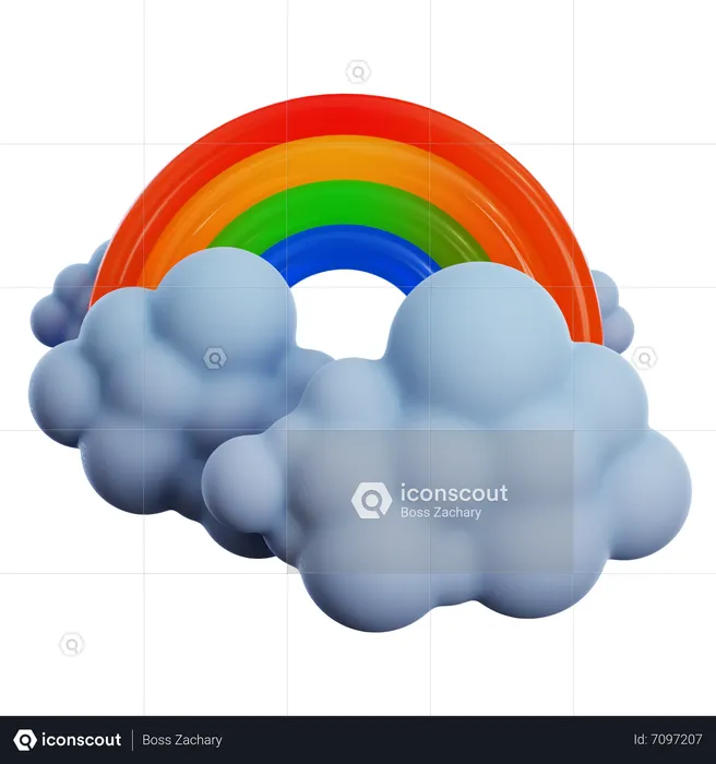Heavy Rainbow  3D Icon