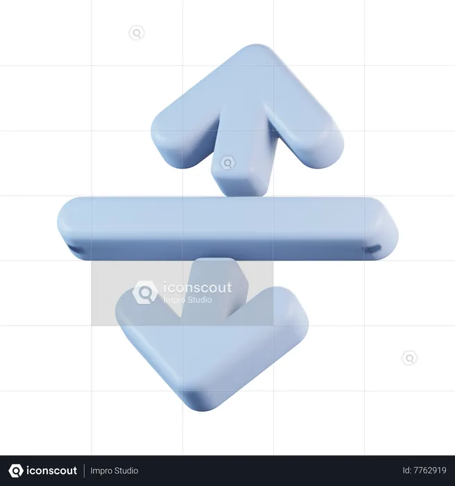 Height Expand  3D Icon