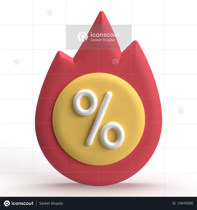 Heißer Rabatt  3D Icon