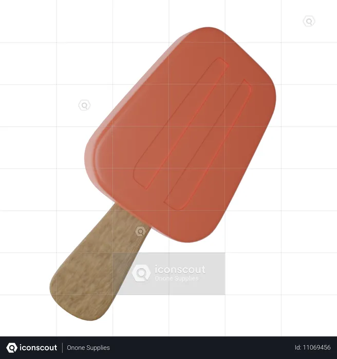 Helado  3D Icon