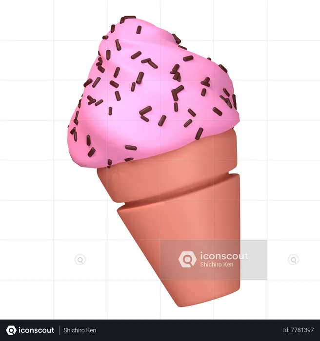 HELADO  3D Icon