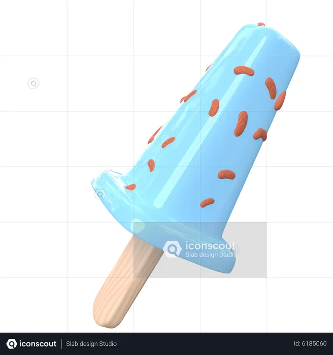 Helado de kulfi  3D Icon