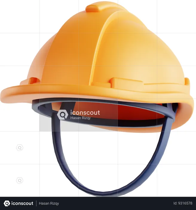 Helmet  3D Icon