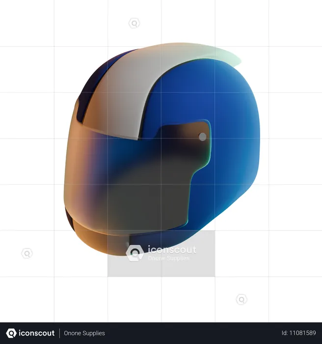 Helmet  3D Icon