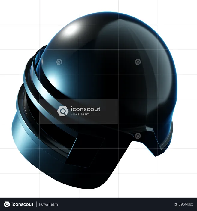 Helmet  3D Illustration