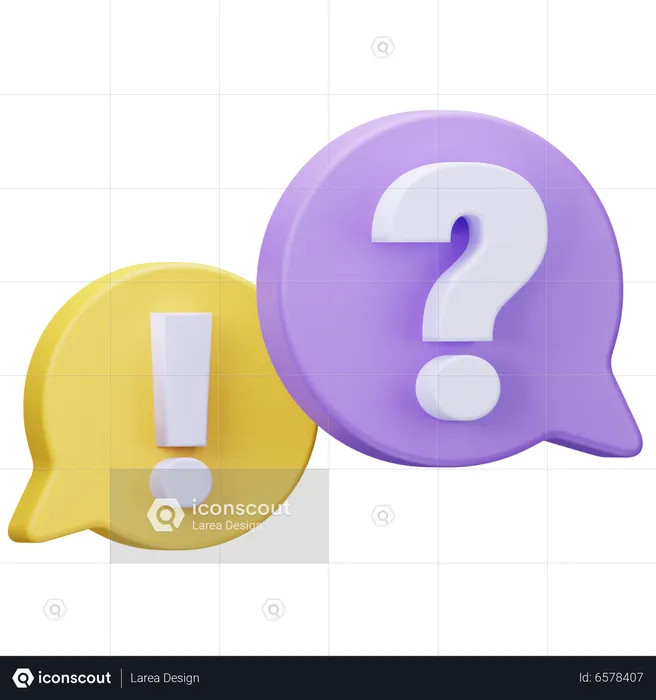 Help Chat  3D Icon