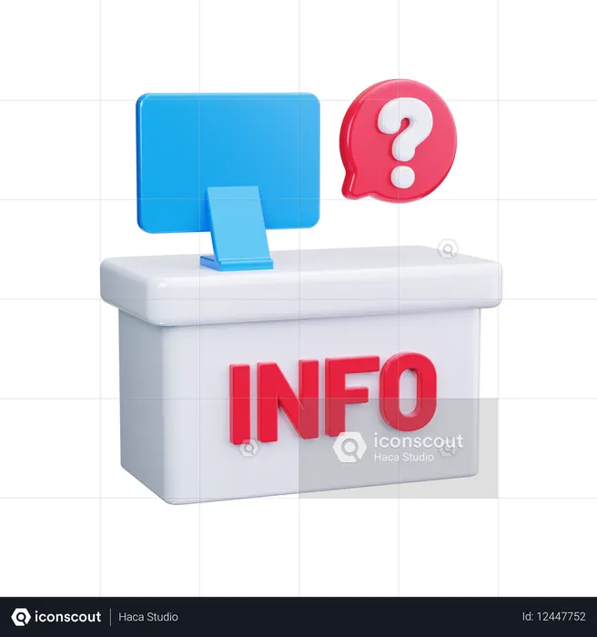Help Desk  3D Icon