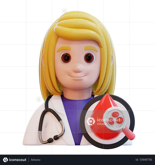 Hematologists  3D Icon