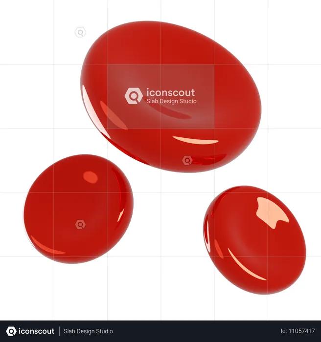 Hemoglobin  3D Icon