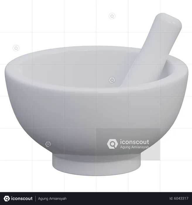 Herbal Bowl  3D Icon