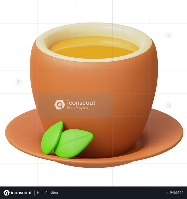 Herbal Tea  3D Icon