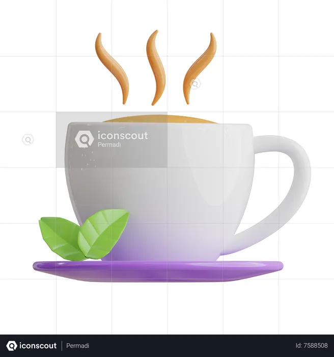Herbal Tea  3D Icon