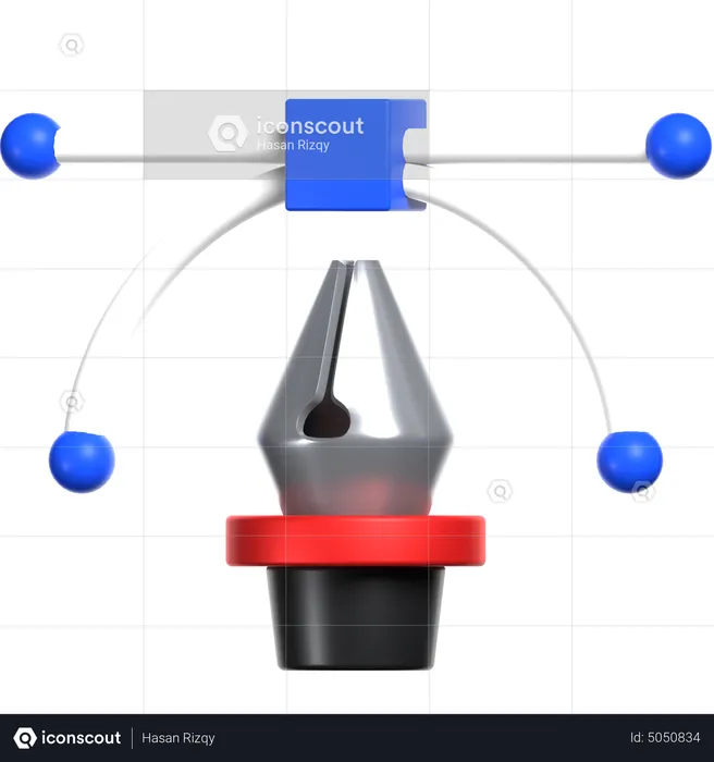 Lapicera  3D Icon