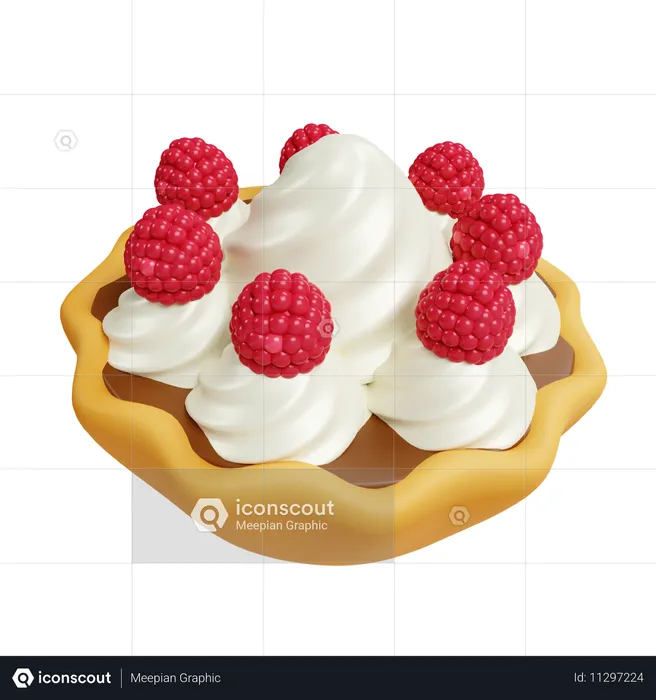 Köstliche Torte  3D Icon