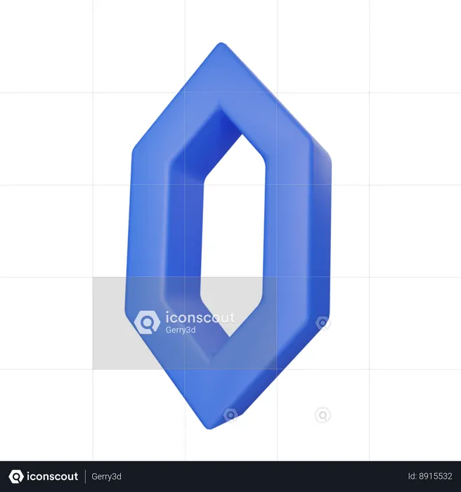 Hexagon  3D Icon