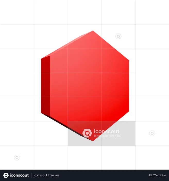 Hexagon  3D Illustration