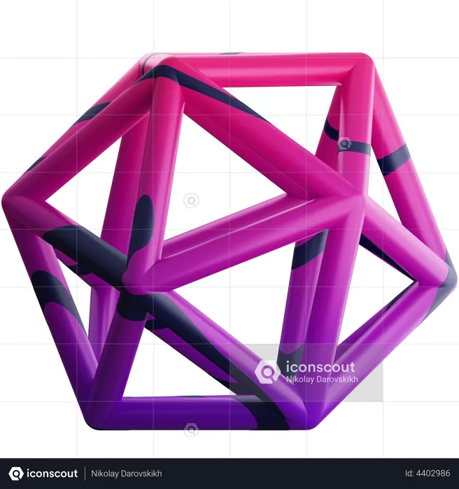 Hexagon  3D Illustration