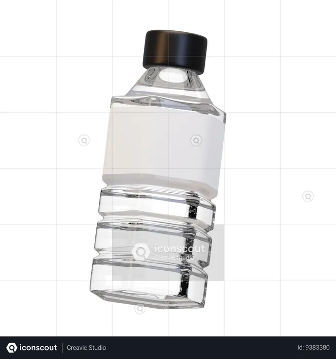 Hexagon Bottle  3D Icon