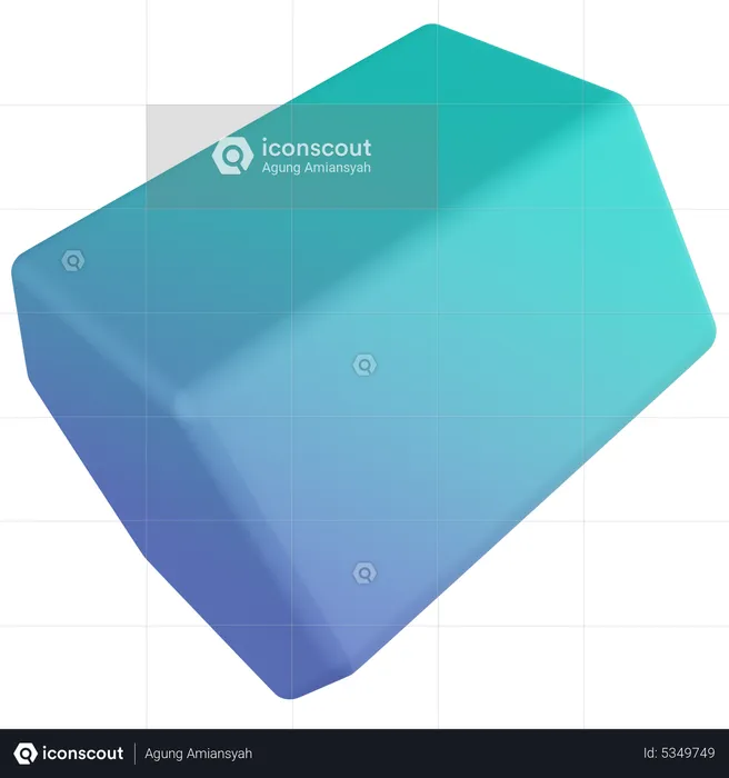 Hexagonal Prism  3D Icon
