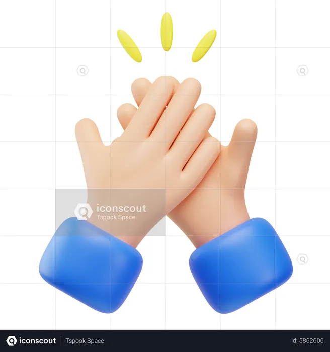Hifi Hand Gesture  3D Icon