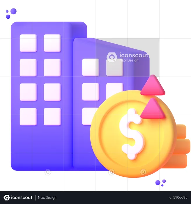 High Cost  3D Icon