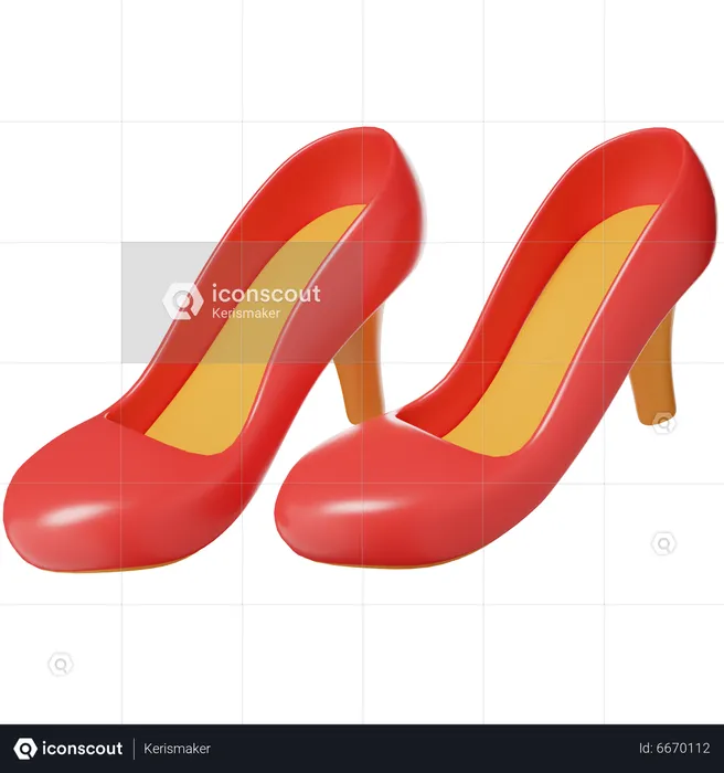 High Heels  3D Icon