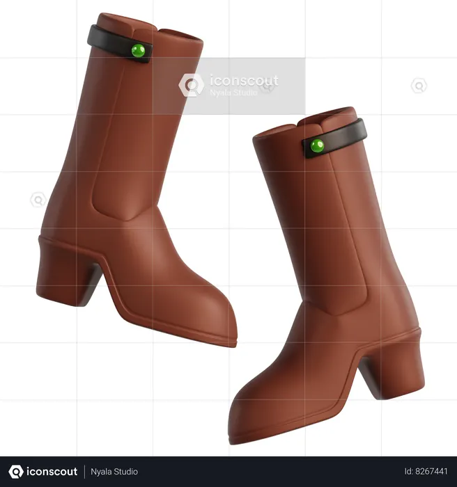 High Heels Shoe  3D Icon