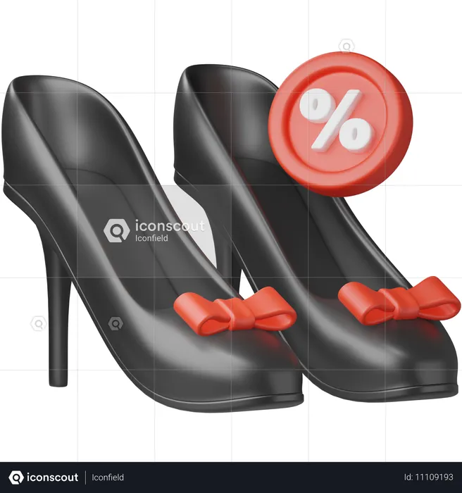 High Heels Verkauf  3D Icon