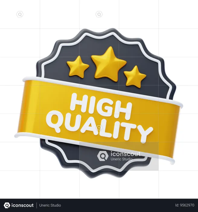High Quality  3D Icon