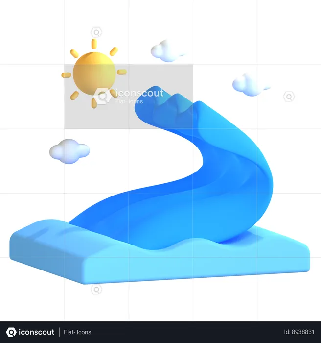 High Tide  3D Icon