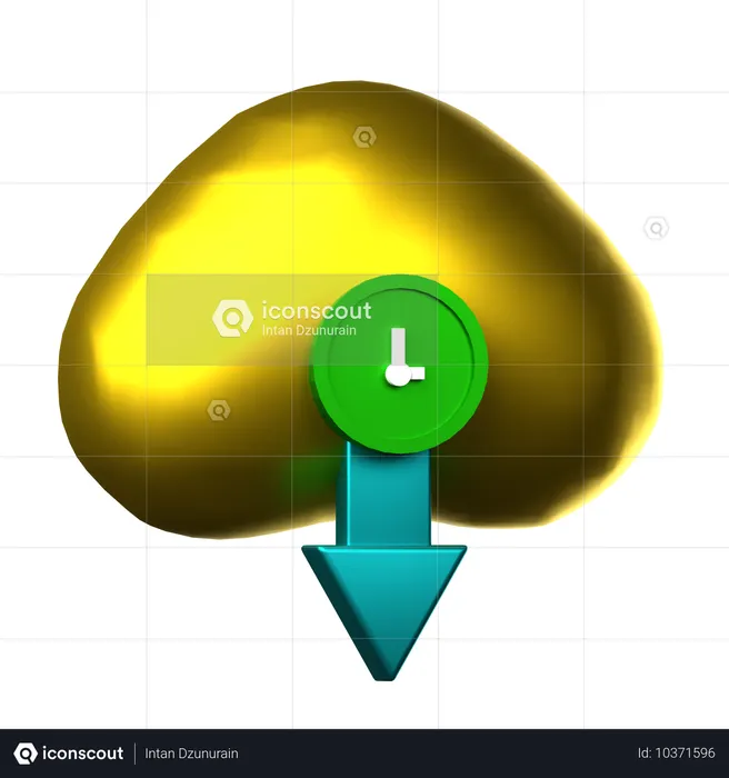 Histórico de downloads  3D Icon