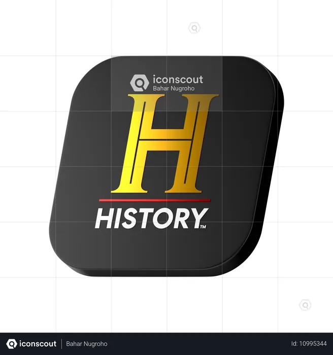 History Channel Logo Logo 3D Icon