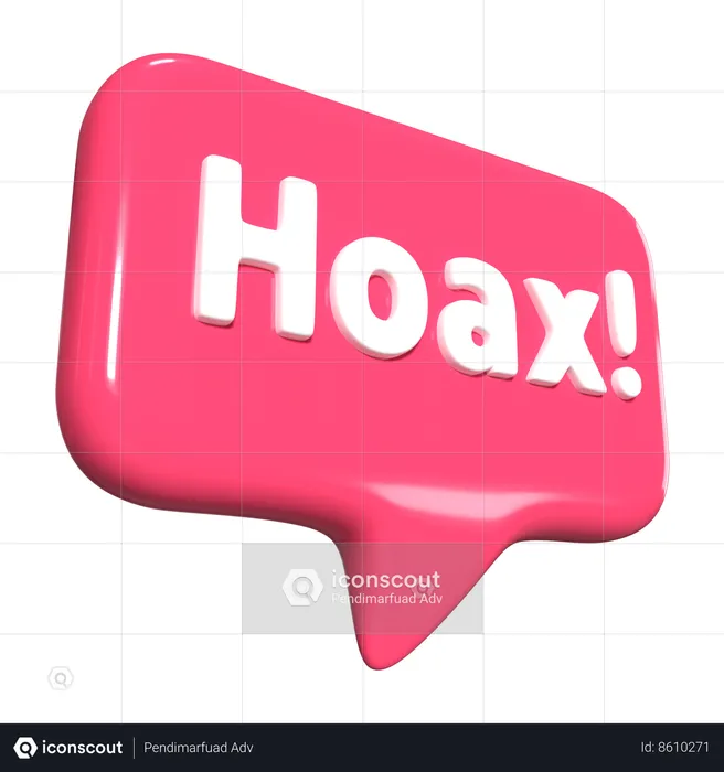 Hoax  3D Icon