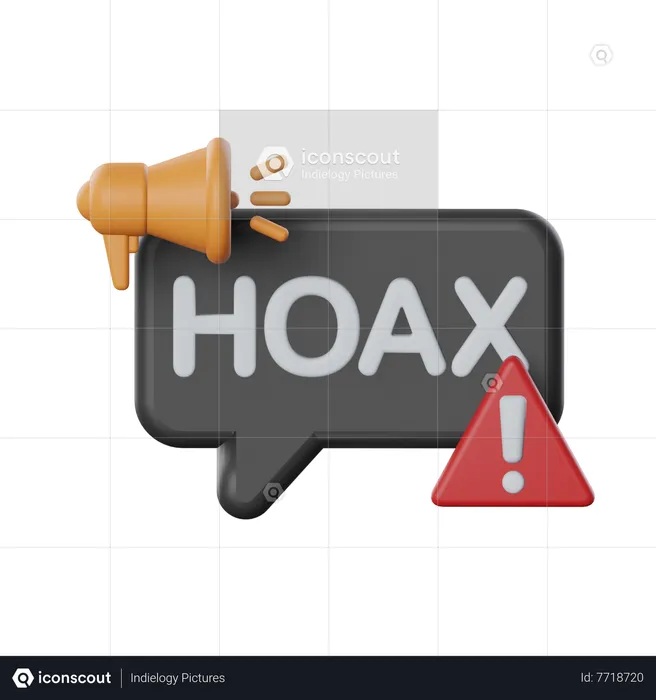 Hoax  3D Icon