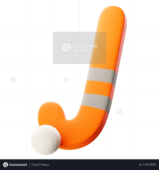 Hockey  3D Icon