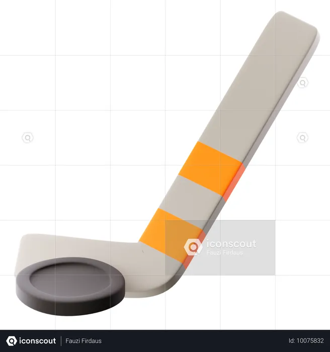 Hockey sur glace  3D Icon