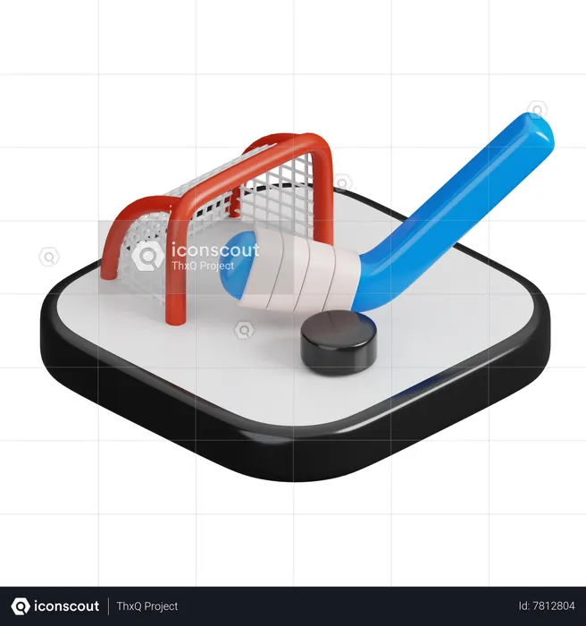 Hockey sur glace  3D Icon