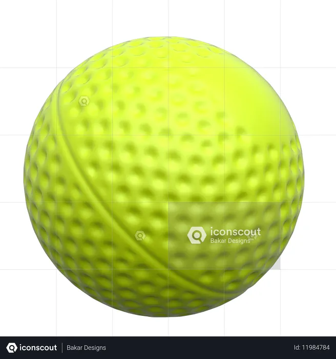 Hockeyball  3D Icon