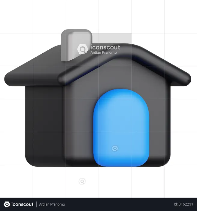 Hogar  3D Icon