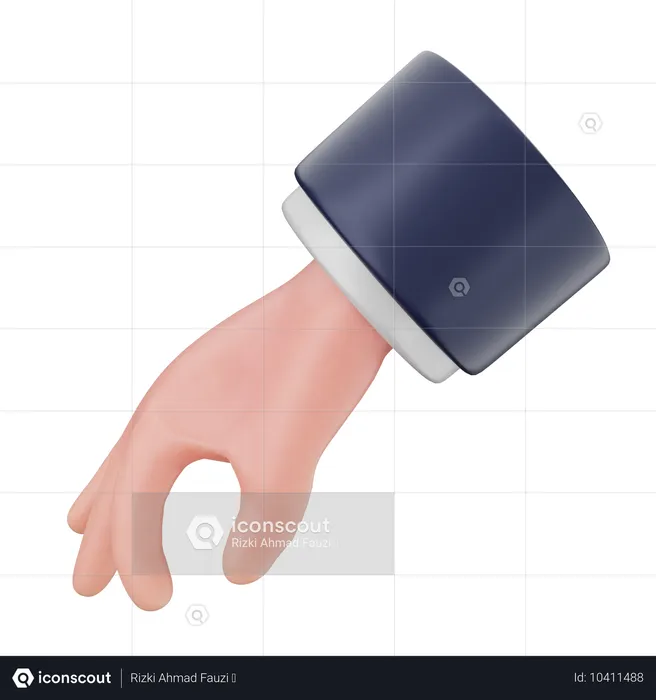 Holding Hand Gestures  3D Icon