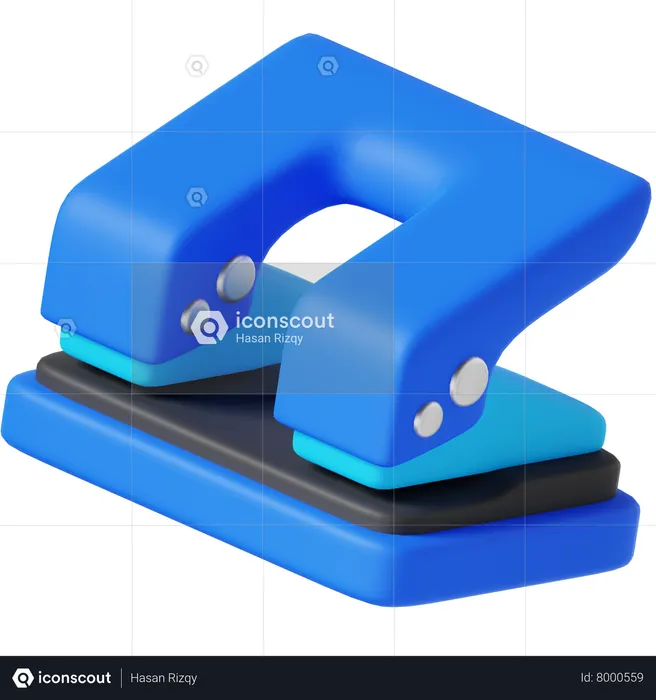 Hole Puncher  3D Icon