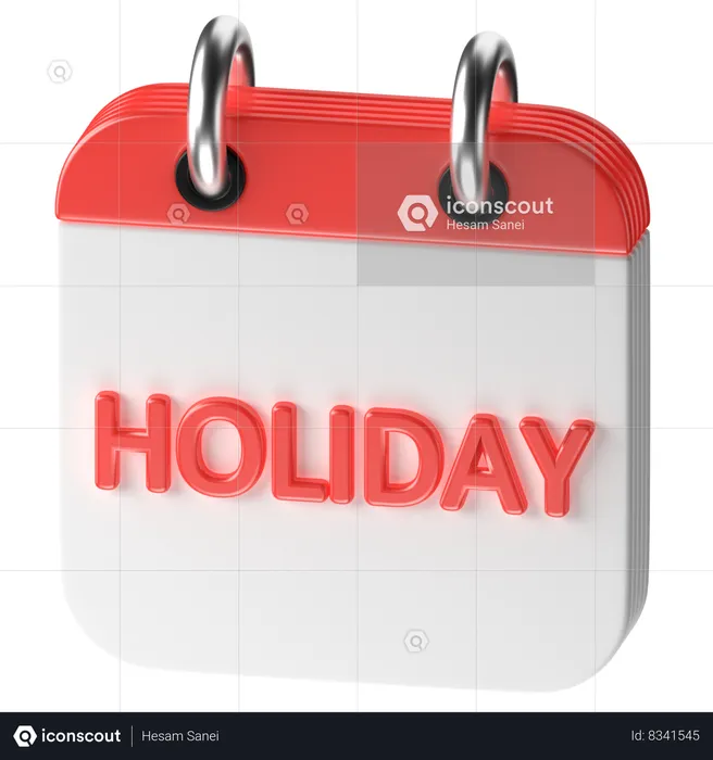 Holiday  3D Icon