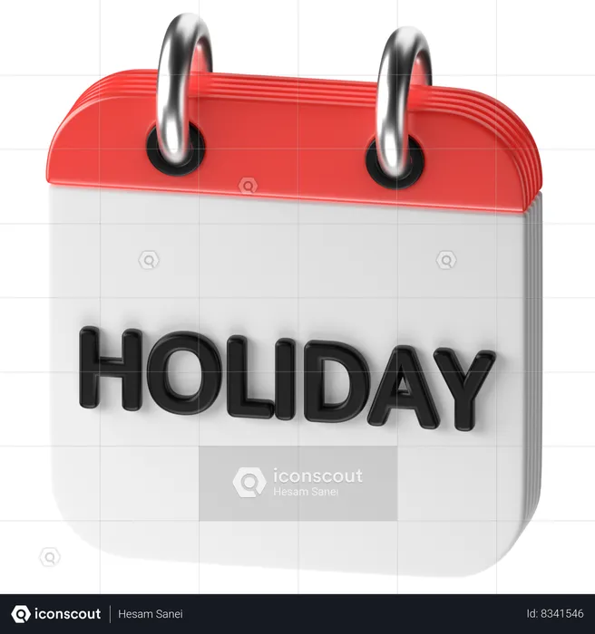 Holiday  3D Icon