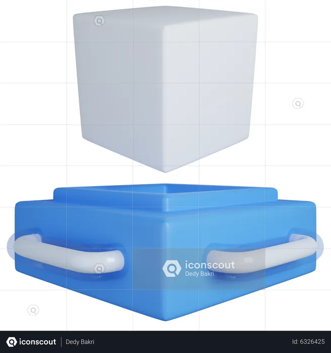 Hologram Metaverse  3D Icon